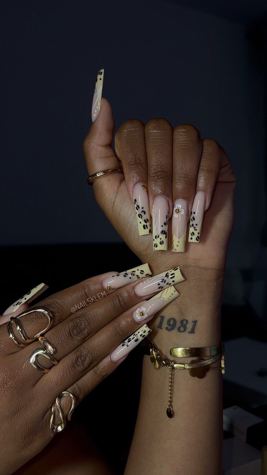 Nail art NAILSKLEM — pose gel luxe Paris 93